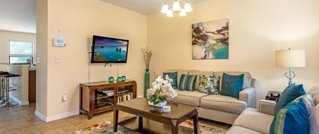 White Rose Villas homeowner stories Frances property in Orlando home interior