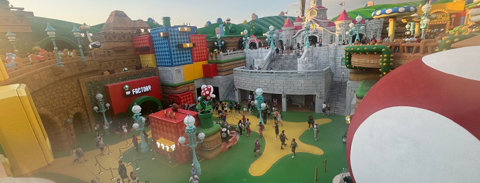 white rose villas homeowner viewpoint pauline visit to universal EPIC adventure nintendo world view