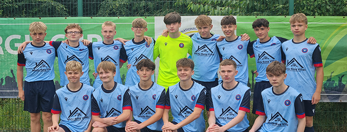 White Rose Villas Orlando vacation rentals is proud to sponsor the Bayside football club U16 boys team